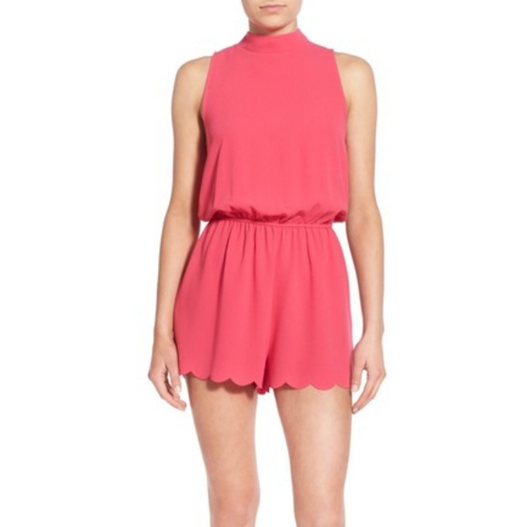 Everly Dresses & Skirts - Everly scalloped hem romper